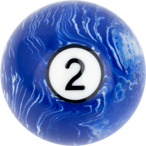White Marble Replacement Ball - #2